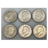 1971 D Eisenhower One Dollar Coins