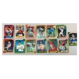 Unsorted 1990 Topps Baseball Cards