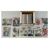 Misc. Unsorted Sports Cards Some With Protective Sleeves