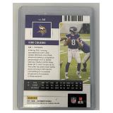 Panini Contenders Season Ticket Kirk Cousins And Justin Jefferson Sports Cards In Protective Sleeves