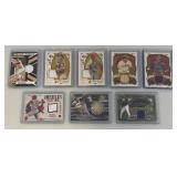 Misc. Baseball Patch Cards In Double Protective Sleeves