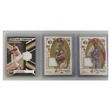 Misc. Baseball Patch Cards In Double Protective Sleeves