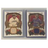 Misc. Baseball Patch Cards In Double Protective Sleeves