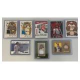 Misc. Baseball Patch Cards In Double Protective Sleeves