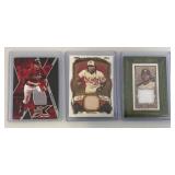 Misc. Baseball Patch Cards In Double Protective Sleeves