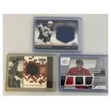 Misc. Hockey Patch Cards In Double Protective Sleeves