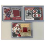 Misc. Hockey Patch Cards In Double Protective Sleeves