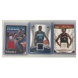 Misc. Basketball Patch Cards In Double Protective Sleeves