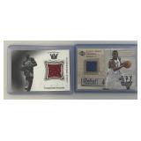 Misc. Basketball Patch Cards In Double Protective Sleeves