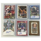 Misc. Autographed Sports Cards (Double Sleeved)
