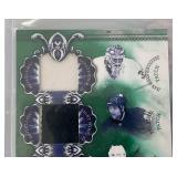 Artifacts 18/40 Triple Patch Card Including Jean-Sabastien Giguere, Phil Kessel And Tomas Kaberle Double Sleeved