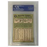 1967 Ralph Terry PSA Graded EX5 Mets Baseball Card