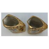 Two Collectible JIM BEAM  Golden Pitchers In Original Boxes