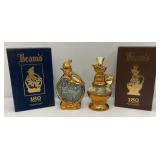 Vintage Jim Beam Collectible Decanters In Original Boxes