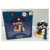 Vintage Collectible SANTAS Best Mickey Mouse Stocking Holder In Original Box