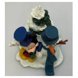 Vintage Collectible SANTAS Best Mickey Mouse Stocking Holder In Original Box