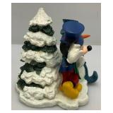 Vintage Collectible SANTAS Best Mickey Mouse Stocking Holder In Original Box