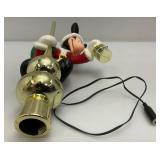Vintage Mickey Unlimited MICKEY MOUSE Lighted Animated Tree Topper "Mr. Christmas"  In Original Box (Missing Adapter Cord)
