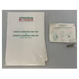 Vintage Mickey Unlimited MICKEY MOUSE Lighted Animated Tree Topper "Mr. Christmas"  In Original Box (Missing Adapter Cord)