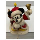 Vintage Collectible Mickey Mouse Hallmark Stocking Hanger In Original Box