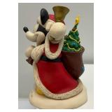 Vintage Collectible Mickey Mouse Hallmark Stocking Hanger In Original Box