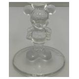 Walt Disney Co. Mickey And Minnie Mouse Pair Glass Set In Original Box