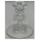 Walt Disney Co. Mickey And Minnie Mouse Pair Glass Set In Original Box