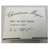 Tarzan Disney Grolier Brand Christmas magic Ornament (New Old Stock)