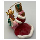 Beauty And The Beast (Beauty) Disney Grolier Brand Christmas magic Ornament (New Old Stock)