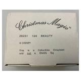 Beauty And The Beast (Beauty) Disney Grolier Brand Christmas magic Ornament (New Old Stock)