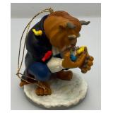 Beauty And The Beast (Beast) Disney Grolier Brand Christmas magic Ornament (New Old Stock)