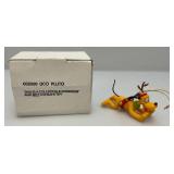 Pluto Disney Grolier Brand Christmas magic Ornament (Missing One Antler)