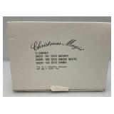 Mickey, Snow White And Simba Three Piece Set Disney Grolier Brand Christmas magic Ornament (New Old Stock)