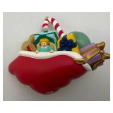 Misc. Vintage Collectible Disney Grolier Brand Christmas magic Ornaments Including Dumbo, Simba, Peter Pan, Sleepy, Captain John Smith And Pocahotas