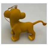 Misc. Vintage Collectible Disney Grolier Brand Christmas magic Ornaments Including Dumbo, Simba, Peter Pan, Sleepy, Captain John Smith And Pocahotas