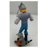 Misc. Vintage Collectible Disney Grolier Brand Christmas magic Ornaments Including Dumbo, Simba, Peter Pan, Sleepy, Captain John Smith And Pocahotas