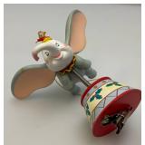 Misc. Vintage Collectible Disney Grolier Brand Christmas magic Ornaments Including Dumbo, Simba, Peter Pan, Sleepy, Captain John Smith And Pocahotas