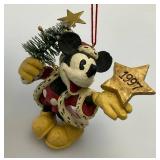 Misc. Collectible Mickey Mouse, Minnie Mouse And More Miniature Ornaments