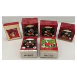 Misc. Collectible Hallmark Keepsake Mickey Mouse And Friends Christmas Ornaments In original Boxes
