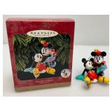 Misc. Collectible Hallmark Keepsake Mickey Mouse And Friends Christmas Ornaments In original Boxes