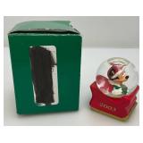 Misc. Collectible Mickey Mouse And Minnie Mouse Christmas Ornaments In Original Boxes