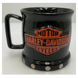RELISTED DO TO NO SHOW Two Harley Davidson Raised Image Mugs One New In Box