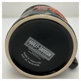 RELISTED DO TO NO SHOW Two Harley Davidson Raised Image Mugs One New In Box