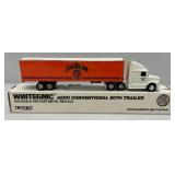 Misc. Vintage Collectible Miniature Die Cast Semi Trucks Including Bud Light And Jim Beam (NIB)