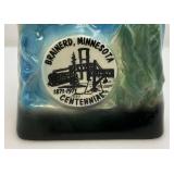 Vintage Jim Beam Collectible Paul Bunyan, Brainerd Minnesota Centennial Decanter 11 1/2"