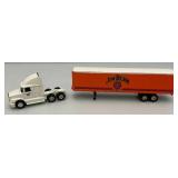 Misc. Vintage Collectible Miniature Die Cast Semi Trucks Including Bud Light And Jim Beam (NIB)