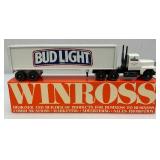 Misc. Vintage Collectible Miniature Die Cast Semi Trucks Including Bud Light And Jim Beam (NIB)