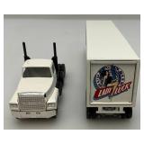 Misc. Vintage Collectible Miniature Die Cast Semi Trucks Including Bud Light And Jim Beam (NIB)