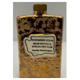 Vintage WADE Brand Jim Beam Collectible Fox With Cannon Figurine 6" x 6", Bar Bell And More