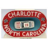 VERY COOl Vintage Collectible Jim Beam Charlotte North Carolina Decanter